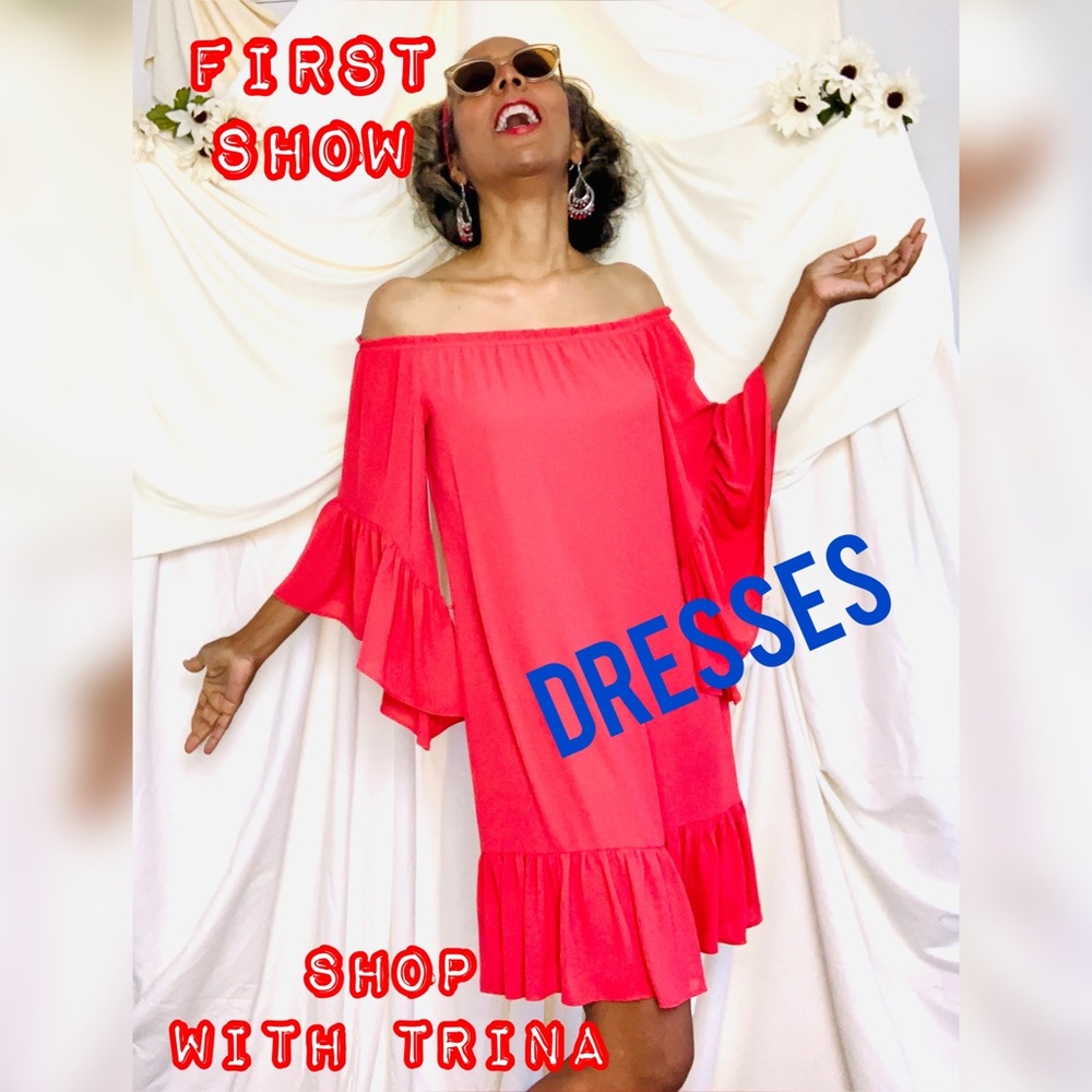 TRINA’S FIRST SHOW: MAY 12th , 7:03 EST 4:03 PT*****DRESSES****Maybe More**